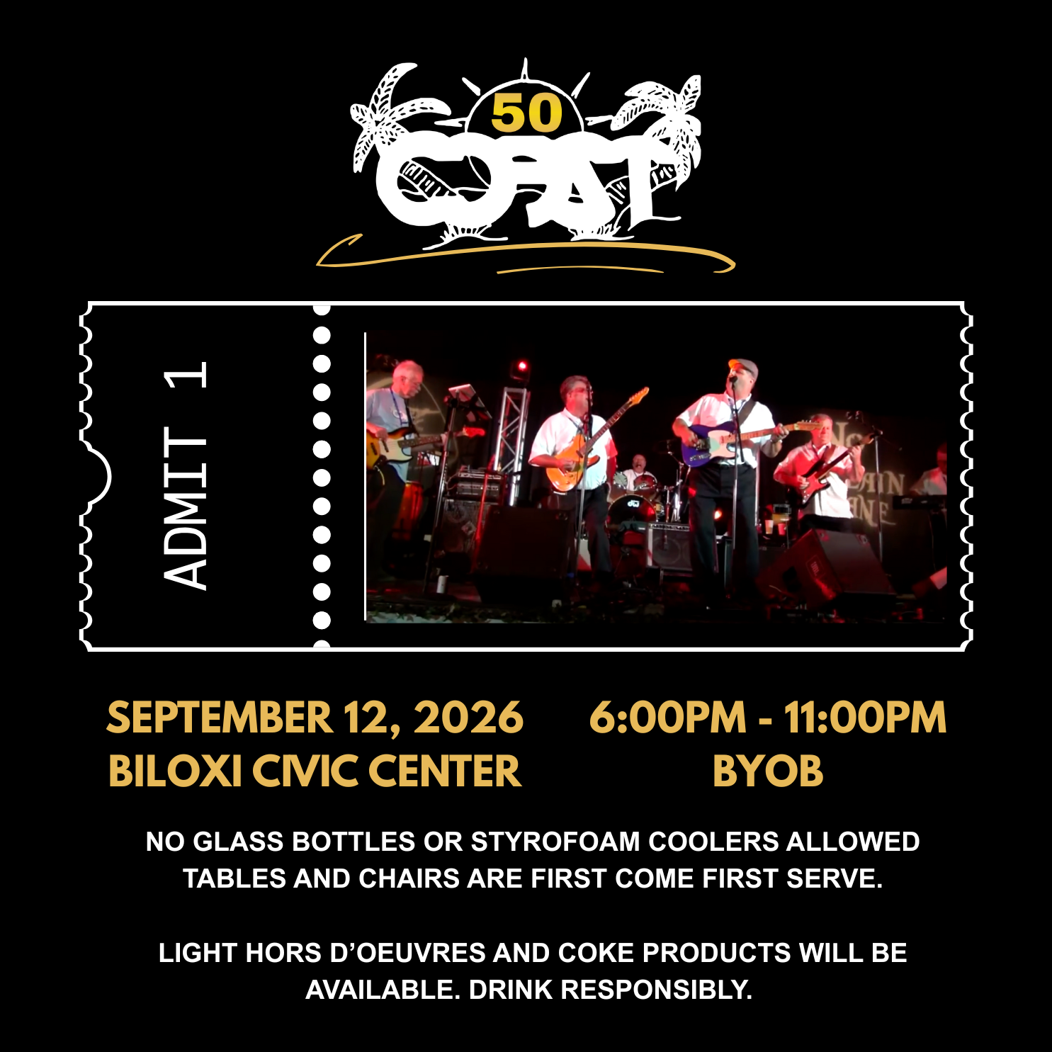 Coast 50th Anniversary
